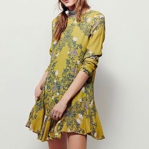 Free People Smooth Talker Floral Print Tunic